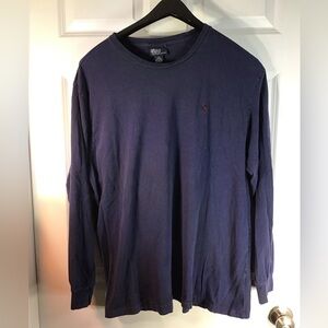 Ralph Lauren Navy Long Sleeve Shirt